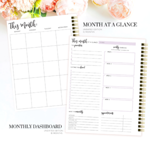 monthly planner