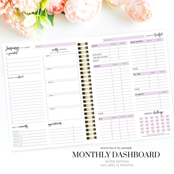 monthly planner