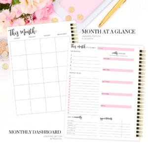 monthly planner